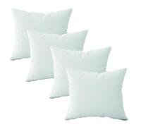 Lot de 4 oreillers, coussins de garnissage - 60 x 60 cm - Blanc - Vivezen