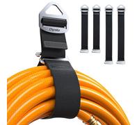 Lot de 4 Organisateurs de Câbles d'extension à Une Main [Serrage en 1S par Gravité], Support de Rangement pour Câbles, Outils pour Garage, Atelier, RV, Idée Cadeau pour Homme, Mari, Père