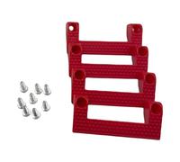 Lot de 4 organiseurs de rangement pour outils - Support de mètre ruban pour bricolage et usage professionnel - Garage et établi
