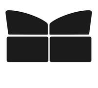 Lot De 4 Ou 1 Rideaux Protection pour Vitres Latérales Voiture, Pare-Soleil Avant/arrière, Réfléchissant, pour L'été Accessoires de Refroidissement d'été(4pcs-Mix)
