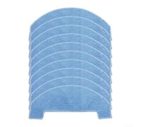 Lot de 4 ou 10 chiffons de nettoyage en microfibre, lavables et réutilisables, pour aspirateur robot Ultenic T20 Pro et Honor S3