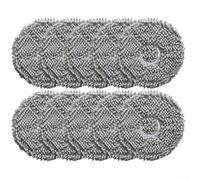 Lot de 4 ou 10 chiffons de nettoyage en microfibre pour aspirateur robot Everybot Q9 pour une utilisation durable