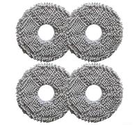Lot de 4 ou 10 chiffons de nettoyage en microfibre pour aspirateur robot Everybot Q9 pour une utilisation durable
