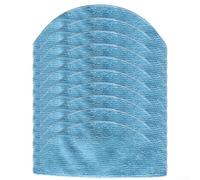 Lot de 4 ou 10 chiffons de rechange en microfibre pour aspirateur robot ILIFE A30 Pro pour aspirateur à vidange automatique, entretien des sols durs