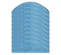 Lot de 4 ou 10 chiffons de rechange en microfibre pour aspirateur robot Medion X41 SW / X41 SW / X42 Sw/Md 11916 / Md 14841 / Md 12034