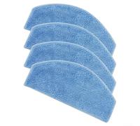 Lot de 4 ou 10 chiffons de rechange en microfibre pour robot aspirateur Lubluelu SL68W pour maintenir la propreté du sol