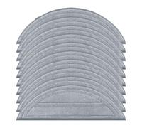 Lot De 4 Ou 10 Chiffons De Rechange For Balai À Franges, Compatibles Avec Les Modèles Roborock Q10 S5 / Q10 S5+ / Q10 VF / Q10V / Q10V+. Chiffon De Rechange Lavable For Aspirateur.(10PCS)