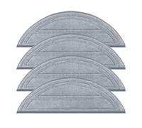 Lot De 4 Ou 10 Chiffons De Rechange For Balai À Franges, Compatibles Avec Les Modèles Roborock Q10 S5 / Q10 S5+ / Q10 VF / Q10V / Q10V+. Chiffon De Rechange Lavable For Aspirateur.(4pcs)