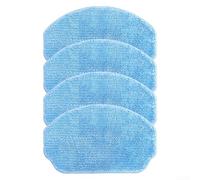 Lot de 4 ou 10 chiffons de rechange pour aspirateur robot Nedis WIFIVCR001CBK