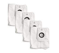 Lot de 4 ou 10 sacs à poussière de 4 litres, accessoires de rechange for aspirateur robot, compatible avec EZVIZ CS-RA-KIT07, CS-RC3, CS-RE4P.(4 PACK)