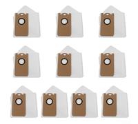 Lot de 4 ou 10 sacs à poussière de rechange pour aspirateur X-One 2 Pro, en tissu non tissé, haute efficacité, capture de la saleté, facile à installer, blanc