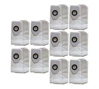 Lot De 4 Ou 10 Sacs À Poussière Réutilisables For Aspirateur Robot V12, V10, W11, Accessoires De Nettoyage Des Sols(10pcs)