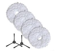 Lot de 4 ou 10 serpillères haute performance pour aspirateur robot EUREKA V15 Pro et J15 pour garder les sols propres