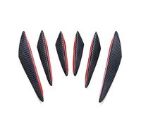 Lot de 4 ou 6 ailerons universels pour Pare-Chocs Avant - Diffuseur, Splitter, Canards et Spoiler pour carrosserie