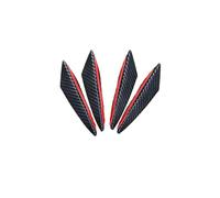 Lot de 4 ou 6 ailerons universels pour Pare-Chocs Avant - Diffuseur, Splitter, Canards et Spoiler pour carrosserie
