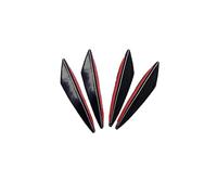 Lot de 4 ou 6 ailerons universels pour Pare-Chocs Avant - Diffuseur, Splitter, Canards et Spoiler pour carrosserie