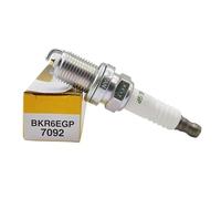 Lot de 4 ou 6 bougies d'allumage 7092 BKR6EGP for Audi A4, A6, Q5, BMW 320i, 330i, Mercedes-Benz C230, C32 AMG, Lexus IS, GS, RX, Toyota, VW, Chevrolet Bougie d'allumage(4pcs)