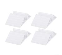 Lot de 4 ou 6 supports de renfort pour barrière d'animaux de compagnie, design triangulaire avec base pour un ajustement sûr sur les barrières en bois pour chien, lot de 4 ou 6 pièces