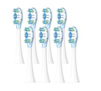Lot De 4 Ou 8 Têtes De Brosse De Rechange Compatibles Avec La Brosse À Dents Électrique Sonique Xiaomi Mijia MES609/610 Pro, Emballage Scellé(8 pcs)