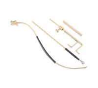 Lot de 4 outils d’installation d’âme pour violon et violoncelle compact | Contrôle précis du réglage, léger pour le transport, usage et en réparation d’instruments, métal bois plastique