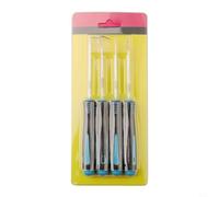 Lot de 4 outils de crochetage et de crochet de voiture - Kit de retrait de joint d'huile avec tiges en acier trempé, O pour extracteur de bague pour séparation de fils, retrait de fusible et