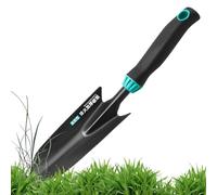 Lot de 4 outils de jardinage de feuilles à main, 4 outils à main de jardinage lourds, petite pelleteuse de greffe de râteau pour