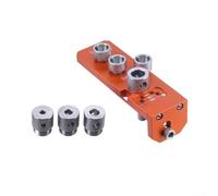 Lot de 4 outils de perçage et de taraudage en aluminium série 20/30/40 avec rail télescopique et bord anti-effondrement pour un assemblage précis de meubles