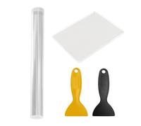 Lot de 4 outils de sculpture en argile, rouleau à pâtisserie en argile, outils d'argile, plaque acrylique d'argile, outils d'argile polymère, adaptés pour l'argile et le plastique de poterie
