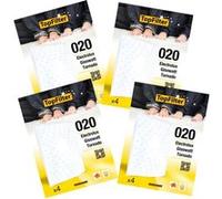 Lot de 4 packs de 4 filtres aspirateur seau 64020 Electrolux et Tornado TopFilter Premium Blanc G
