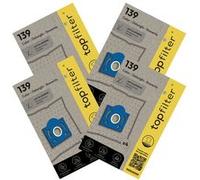 Lot de 4 packs de 4 sacs aspirateur 64139 pour Rowenta Premium TopFilter