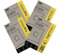 Lot de 4 packs de 4 sacs aspirateur 64291 pour Hoover TopFilter Premium Blanc G