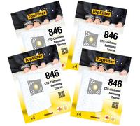 Lot de 4 packs de 4 sacs aspirateur 64846 Tornado et Samsung Premium TopFilter