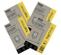 Lot de 4 packs de 4 sacs aspirateur pour 64900 EIO et Chromex TopFilter Premium Blanc G