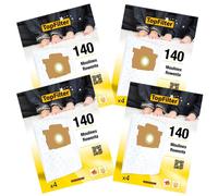 TopFilter 9997150 Lot de 4 packs de 4 sacs aspirateur 64140 Rowenta ou Moulinex, sac aspirateur, poche aspirateur, accessoire aspirateur, Non tissé polypropylène, Caoutchouc, Carton, 30 x 26 cm