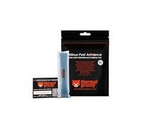 Thermal Grizzly Pads thermiques Minus Pad Advance 120 x 20 x 0,5 mm Lot de 4 Noir