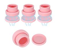 Lot de 4 pailles magnétiques en silicone pour gobelets, anti-perte, accessoires avec forte adhérence magnétique pour voyage, fitness, bureau, maison, extérieur et vacances.