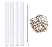 Lot de 4 pailles réutilisables Miracredo pour CamelBak Eddy 25 oz et 32 oz Insulate