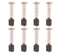 Lot de 4 paires de balais de carbone de rechange compatibles avec D-remel 4000 - Pièce de réparation pour outil rotatif - 6,3 x 4,8 x 8,4 mm