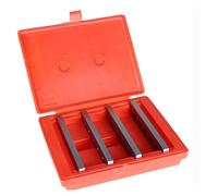 Lot de 4 paires de blocs parallèles de précision 3/16" x 6", ensemble d'outils de jauge trempés 0,0002", 8 outils de machiniste de précision trempés 3/16 pouces
