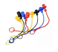 Lot de 4 paires de bouchons de connecteurs hydrauliques à raccord rapide et capuchons de douille en caoutchouc PVC