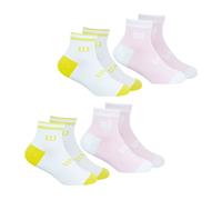 Lot De 4 Paires De Chaussettes Basses Fille Essentiel Blanc-rose 35/38