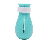 Lot de 4 paires de chaussons anti-rayures, housses de douche réglables en caoutchouc pour protéger les pattes des chatons