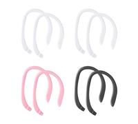Lot de 4 paires de crochets anti-perte pour écouteurs - Anneaux de fixation et sangles de sécurité universels - Accessoires de course