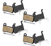 Lot De 4 Paires De Plaquettes De Frein À Disque En Résine Pour Vélo Compatibles Avec Deore Xt Xtr Lx Slx Hone Alfine Saint Disc Brake