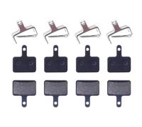 Lot de 4 paires de plaquettes de frein à disque en résine semi-métallique for vélo Shimano B01S M375 M395 M416 M445 M446 M485 M486 M515 M525