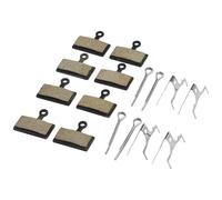 Lot de 4 paires de plaquettes de frein de vélo pour modèles M9000 M8000 M985 XT M785 SLX M675 M615 avec dureté élevée