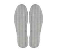 Lot de 4 paires de semelles intérieures en latex respirant pour chaussures pieds nus en sueur - Contrôle des odeurs - Coussinets confortables - Taille 35 à 46 - Semelles intérieures anti-odeurs pour