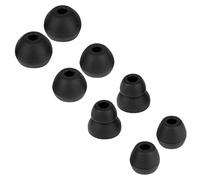 Lot de 4 paires d'embouts de rechange en silicone compatibles avec les écouteurs sans fil Powerbeats Pro Beats (noir)
