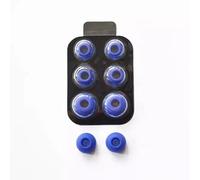 Lot de 4 paires d'embouts de rechange pour écouteurs Beats Powerbeats 3, Powerbeats 2, Powerbeats 1, Pb3 Pb2 en silicone, ajustement sécurisé, bleu foncé