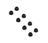 Lot de 4 paires d'embouts d'oreille de rechange en silicone pour écouteurs Sennheiser Momentum 1.0 2 2.0 - Noir, S